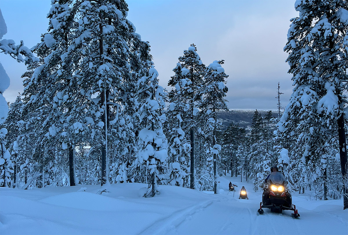 Zweden - Sneeuwscootertochten